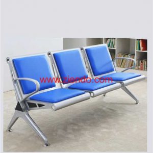 Modern Heavy Duty 3 Seater Visitors Bench-Blue