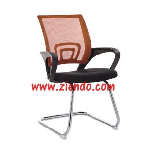 Vigor Mesh Office Visitors Chair-Red