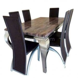 Fullow Marble Dining Table Set