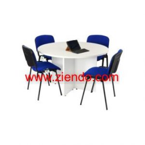Gotom 4 Seater Meeting Table Set-White