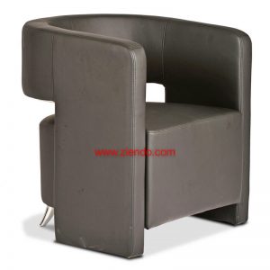 Lexo Single Seater Sofa-Brown