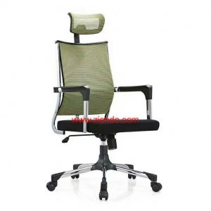 Karf Headrest Office Chair Black/Lemon