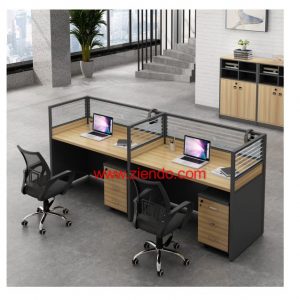 Linear 2 Seater Workstation Table