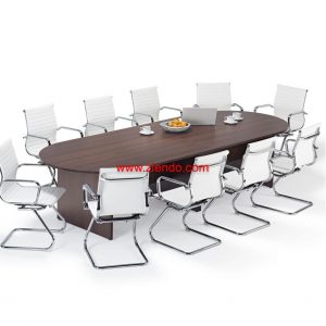 Mortex 10 Seater Conference Table-Walnut