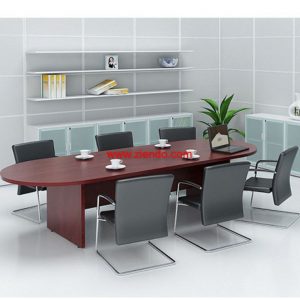 Aspeco 8 Seater Conference Table- Red Rose