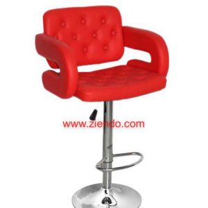 Deluxe Bar Stool Red