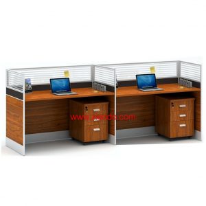 Disheng 2 Seater Linear Workstation Table