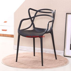 Avalon Plastic Chair Black