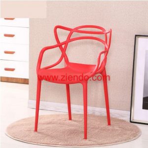 Avalon Plastic Chair Red