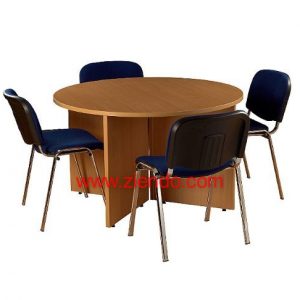 Gotom 4 Seater Meeting Table Set -Cherry