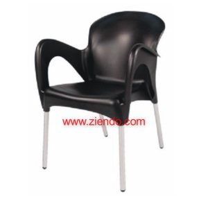 Power Multipurpose Plastic Chair Black