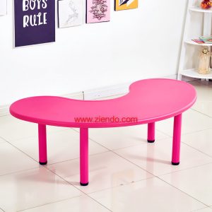 Halfmoon Pink Multipurpose Kids Activity Table
