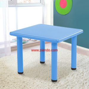 Kids Blue Square Activity Plastic Table