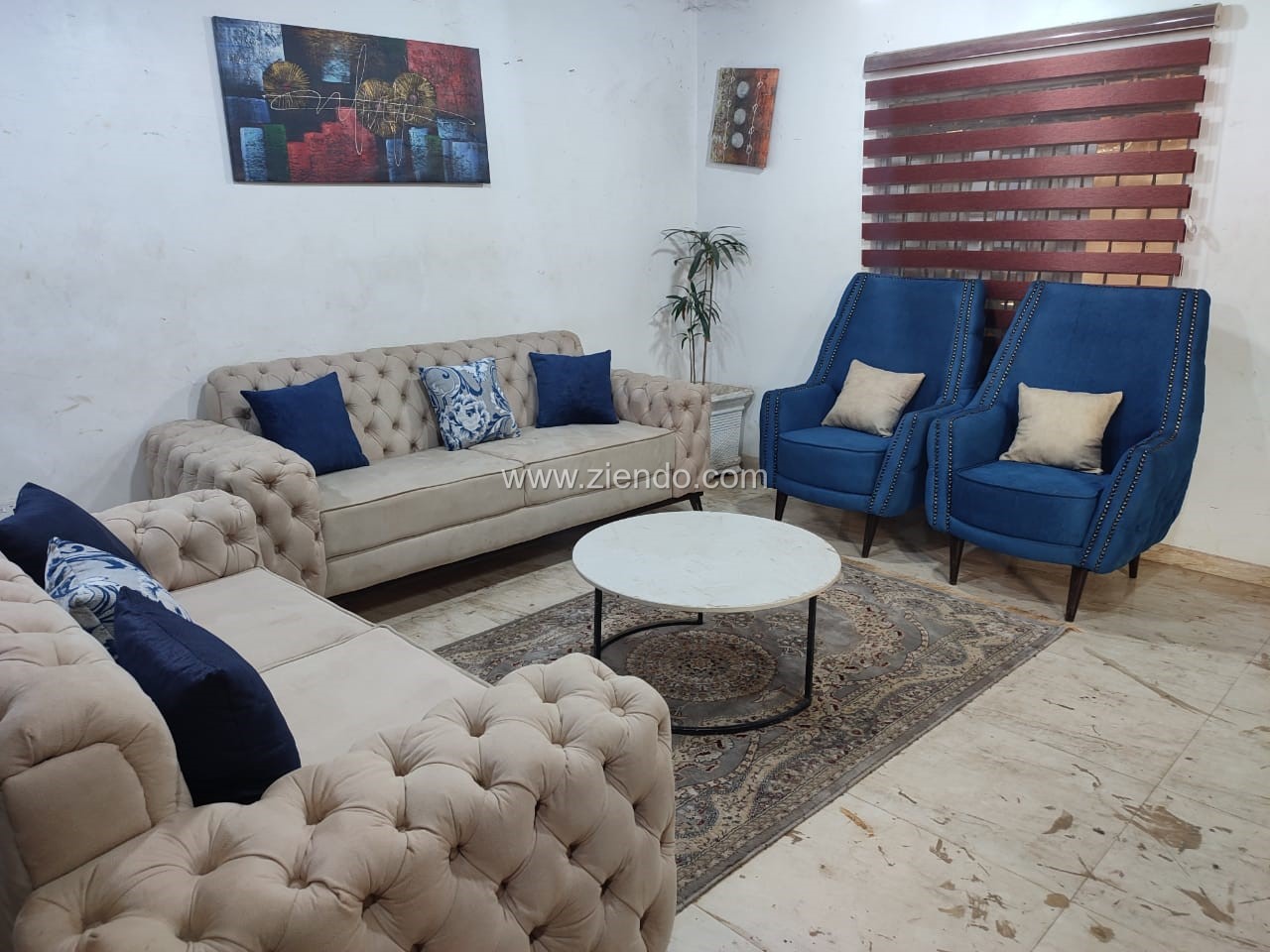 Modena Contemporary Sofa Set
