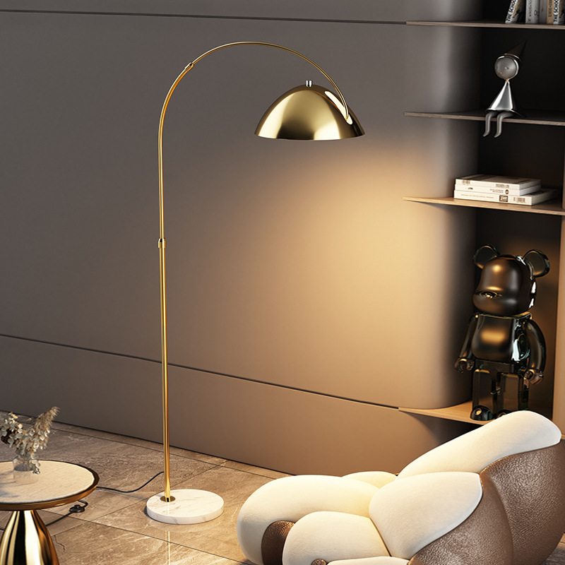Light Luxury Living Room Cafe Floor