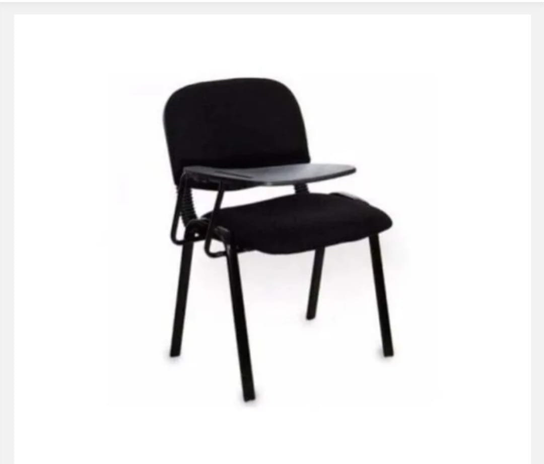 Stackable Conference Chair with Writing Pad