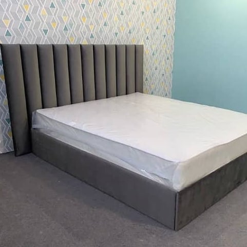 Denor 6 by 6 Upholstered Bed Frame